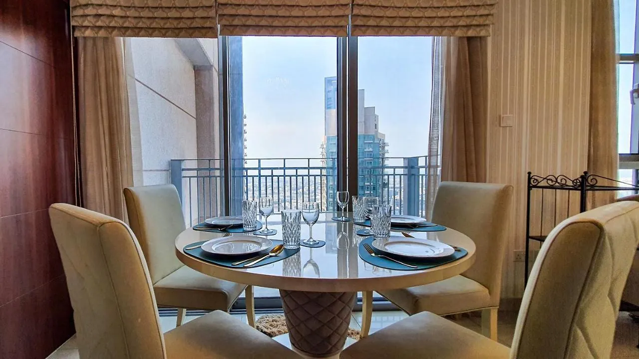 Apartman Lux Bnb Standpoint Tower Burj&Sea Views Dubaj Egyesült Arab Emírségek